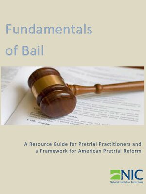 cover image of Fundamentals of Bail